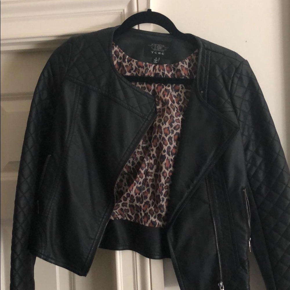 TCEC leather jacket
